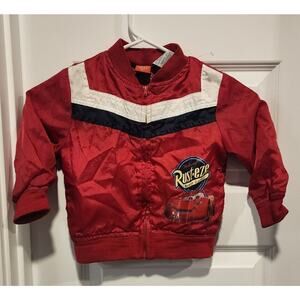 Rare Disney/Pixar - Toddler Jacket Sz 3 - Cars Lightning McQueen‎